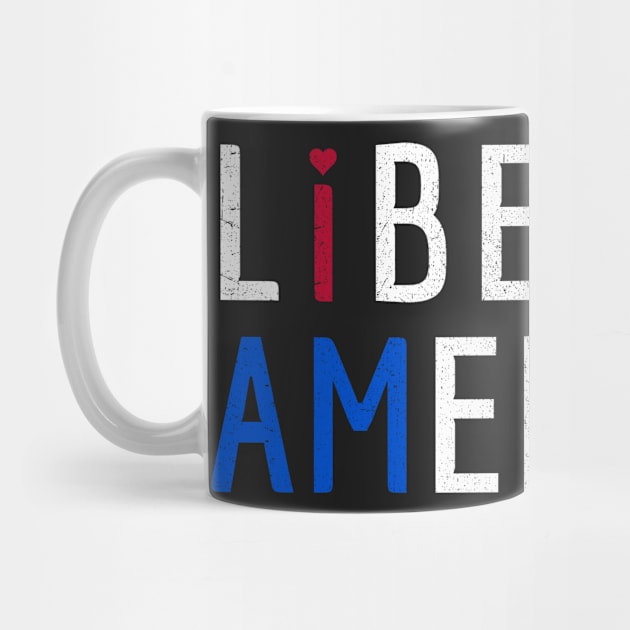 I Am Liberian American - Liberia and America Pride by Family Heritage Gifts